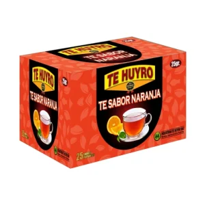 Te sabor Naranja caja chica de 25 unidades