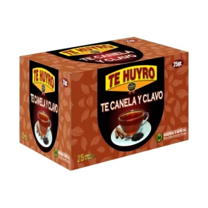 Té Canela y Clavo Caja Chica de 25 de unidades