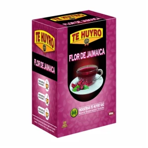 Flor de Jamaica Caja grande de 100 unidades